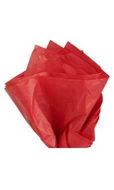20" x 30" Tissue Paper: Red / Pack of 120 Sheets / 20" x 30"