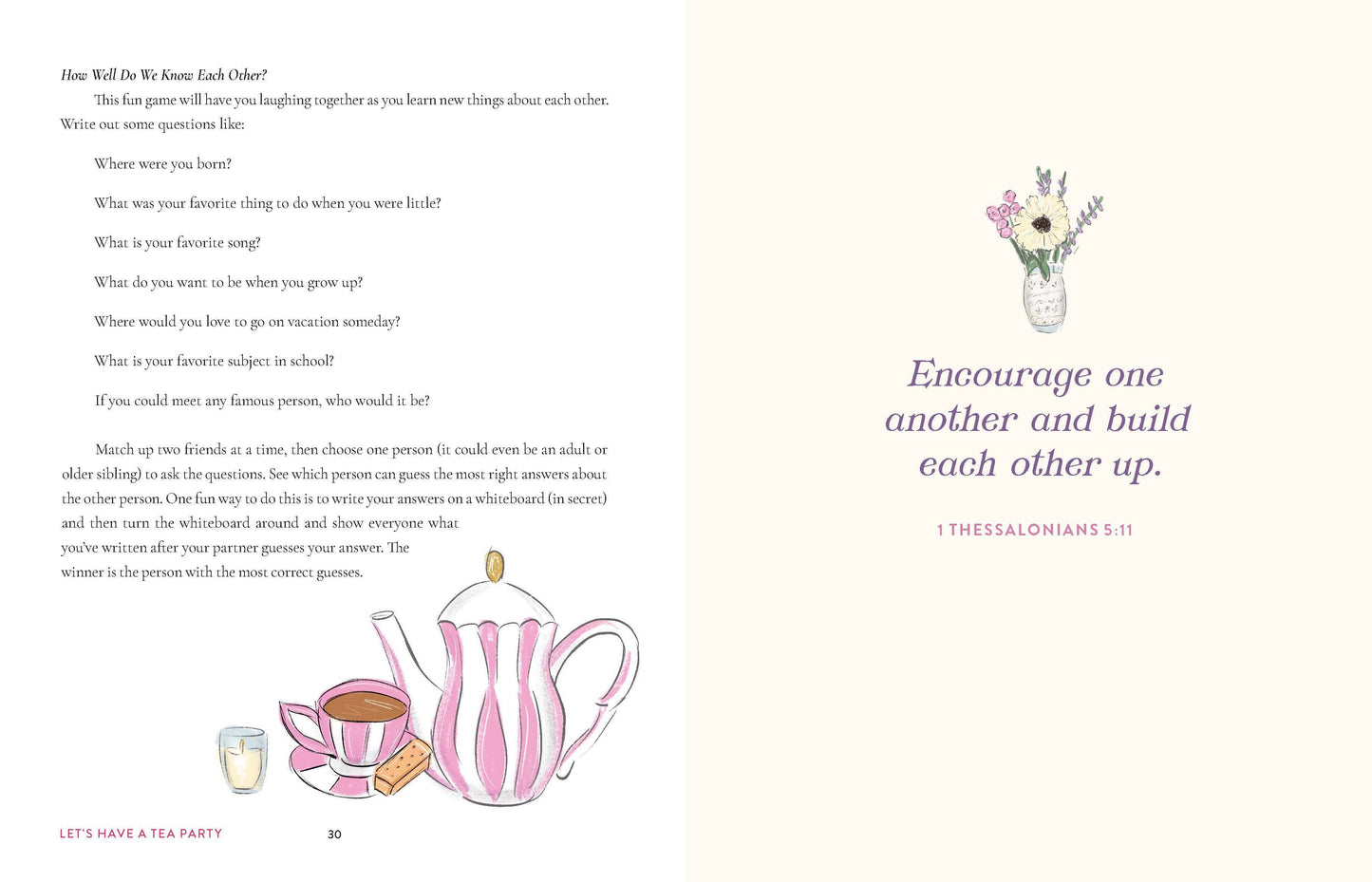 Libros de regalo y especiales de Harvest House Publishers: ¡Tomemos un té!