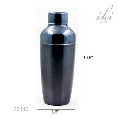 Onyx Black Cocktail Shaker - 750ml
