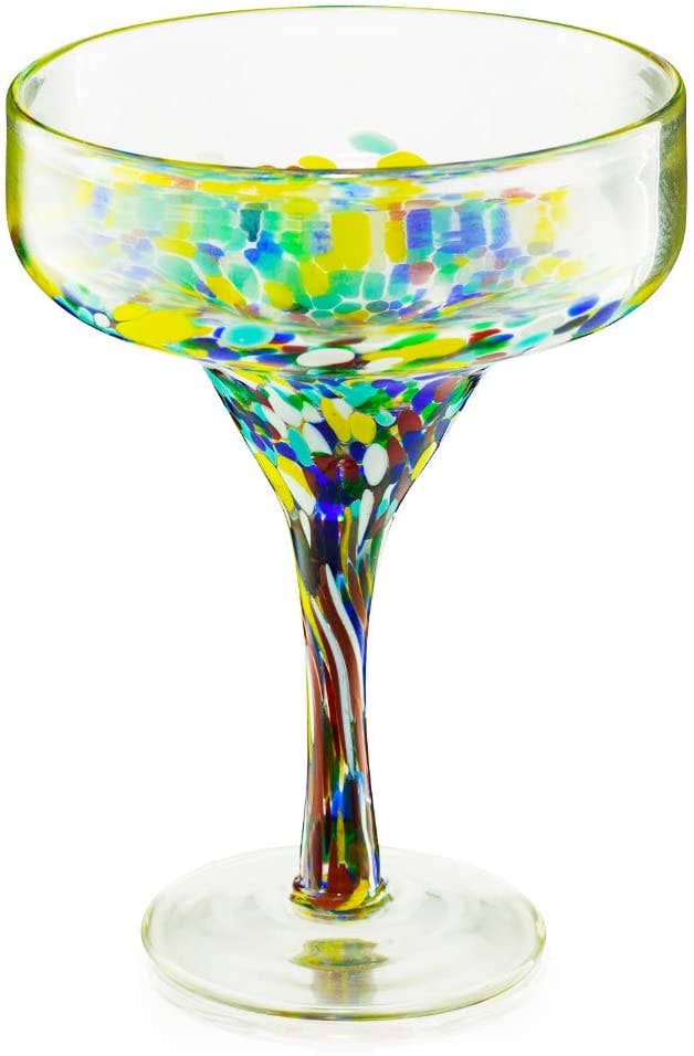 Hand Blown Margarita Glass