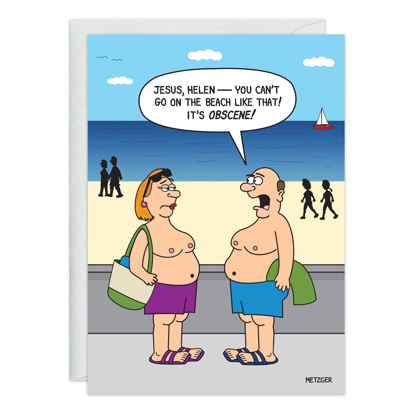 Helen That's Obscene Birthday Card - 9316