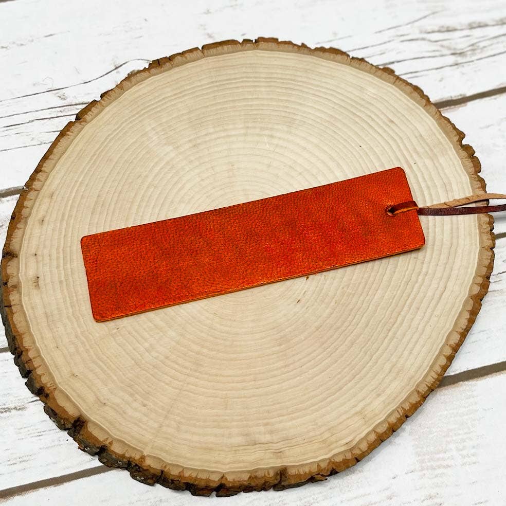 Containers Of Creativity - Quote Leather Bookmarks