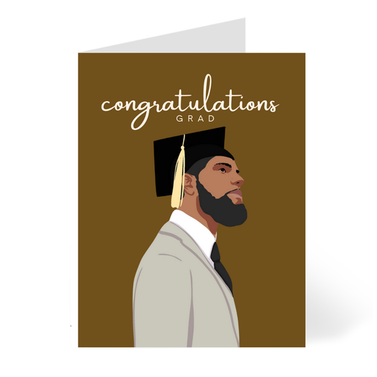Congratulations Graduation Cards | Black Artist Greeting Card