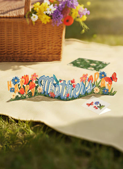 Mother's Day Wishes  Accordion Greeting Card