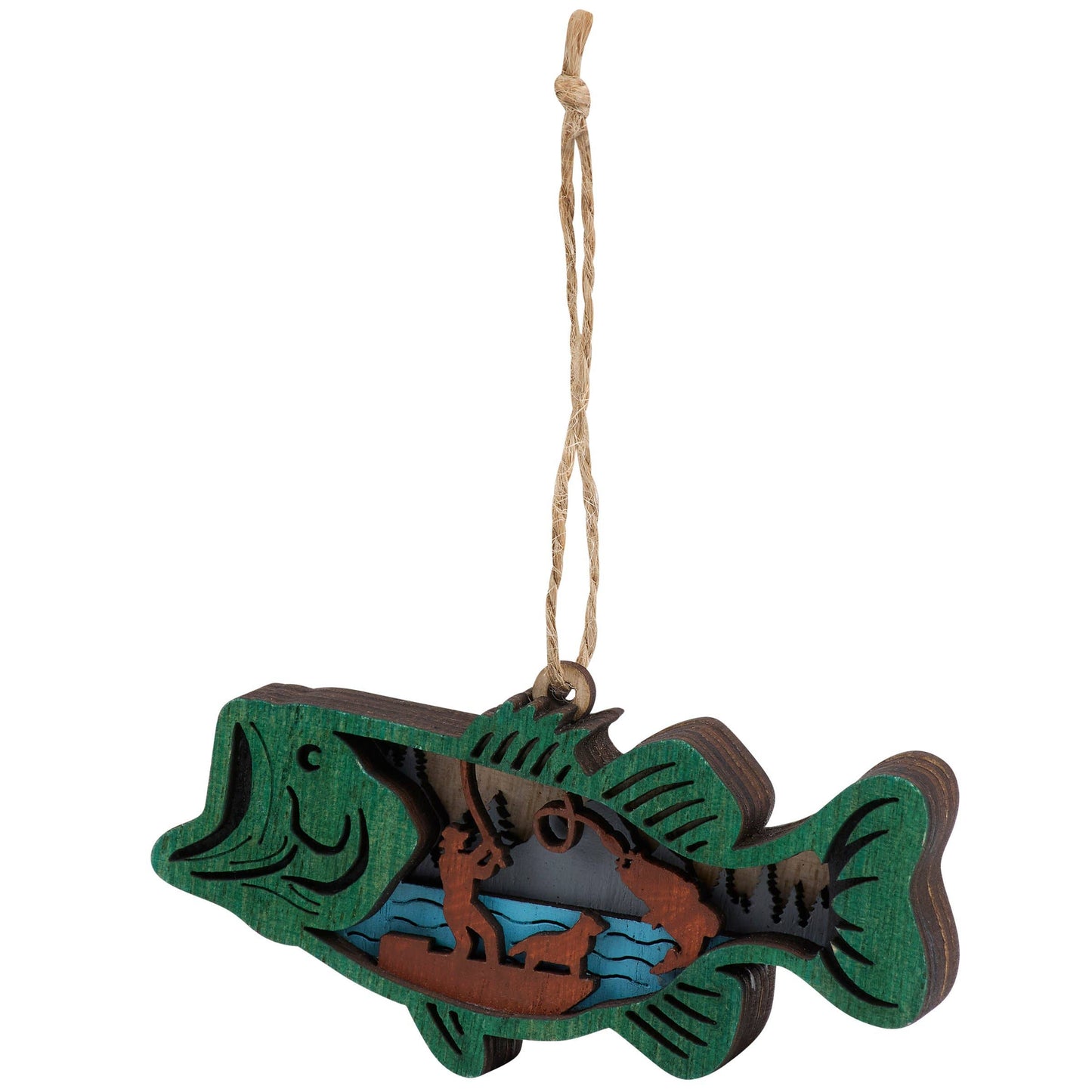 Smallmouth Bass Magnetic Ornament