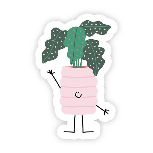 Plant Doodle Friend Decal Sticker