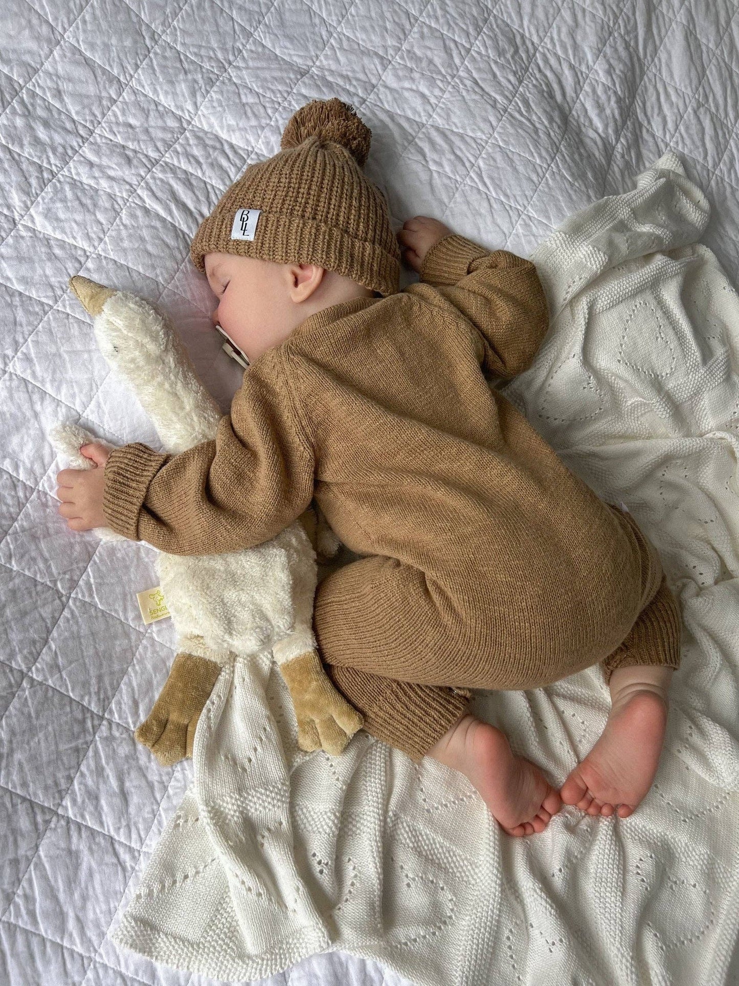 Luxe Knit Beanie | Chestnut