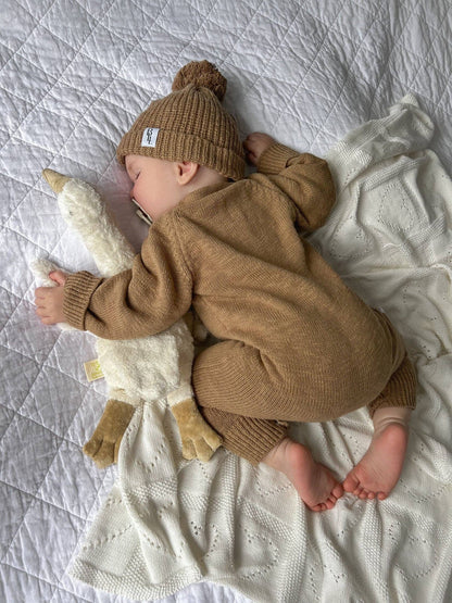 Luxe Knit Beanie | Chestnut