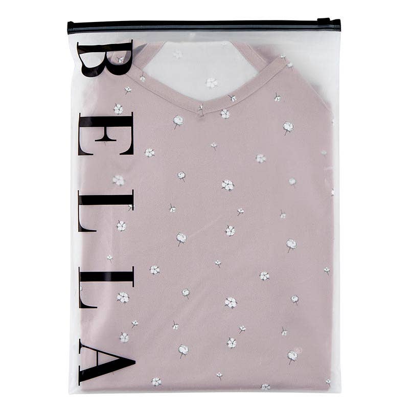 Bella Sleep + Spa - Cami + Ruffled Short - Cotton Blossom