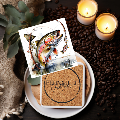 Trout Coaster SET OF 2
