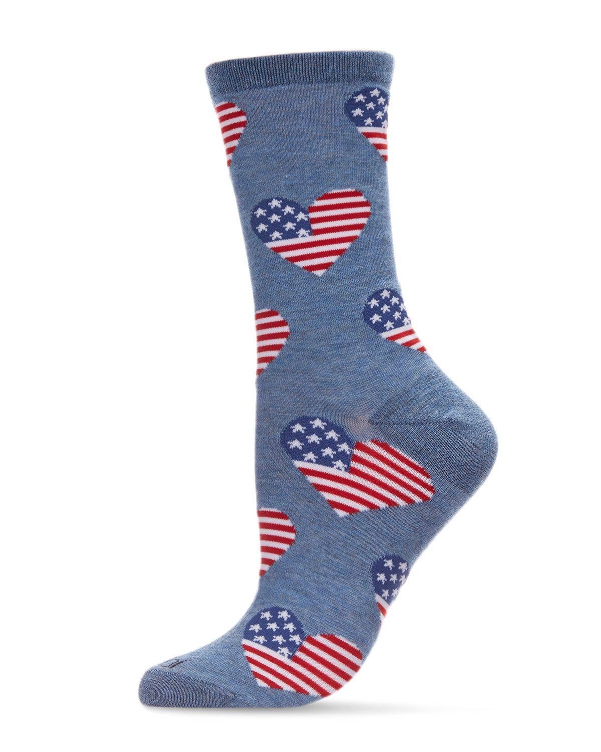 Americana Love Bamboo Crew