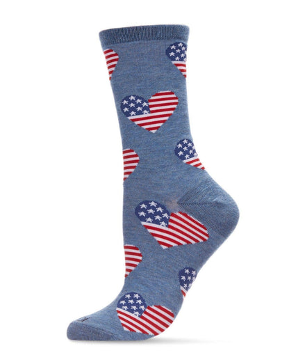 Americana Love Bamboo Crew