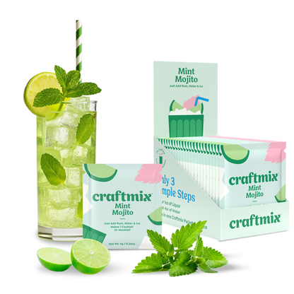 Mint Mojito Cocktail / Mocktail Mixer Sold Separately