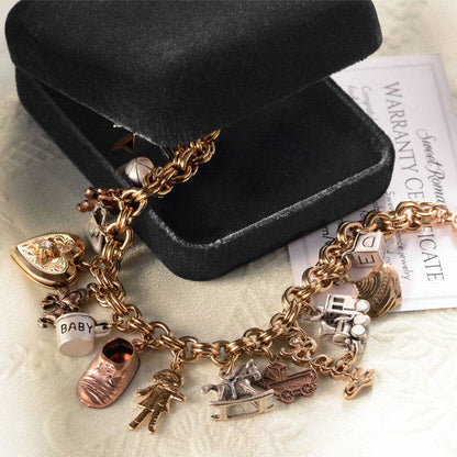 Joyería Sweet Romance - Pulsera con dije de mamá bebé BR680