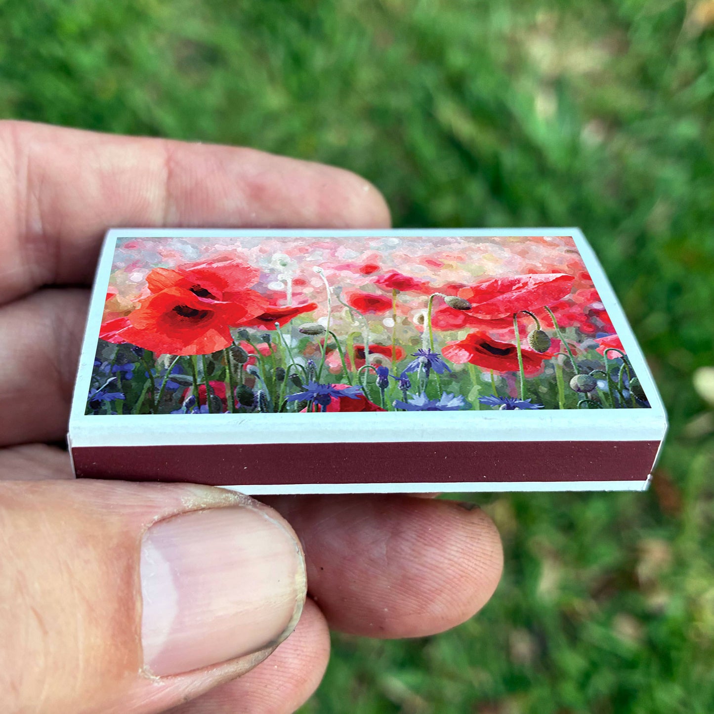 Poppy Flower Matches • Home Decor Matchbo