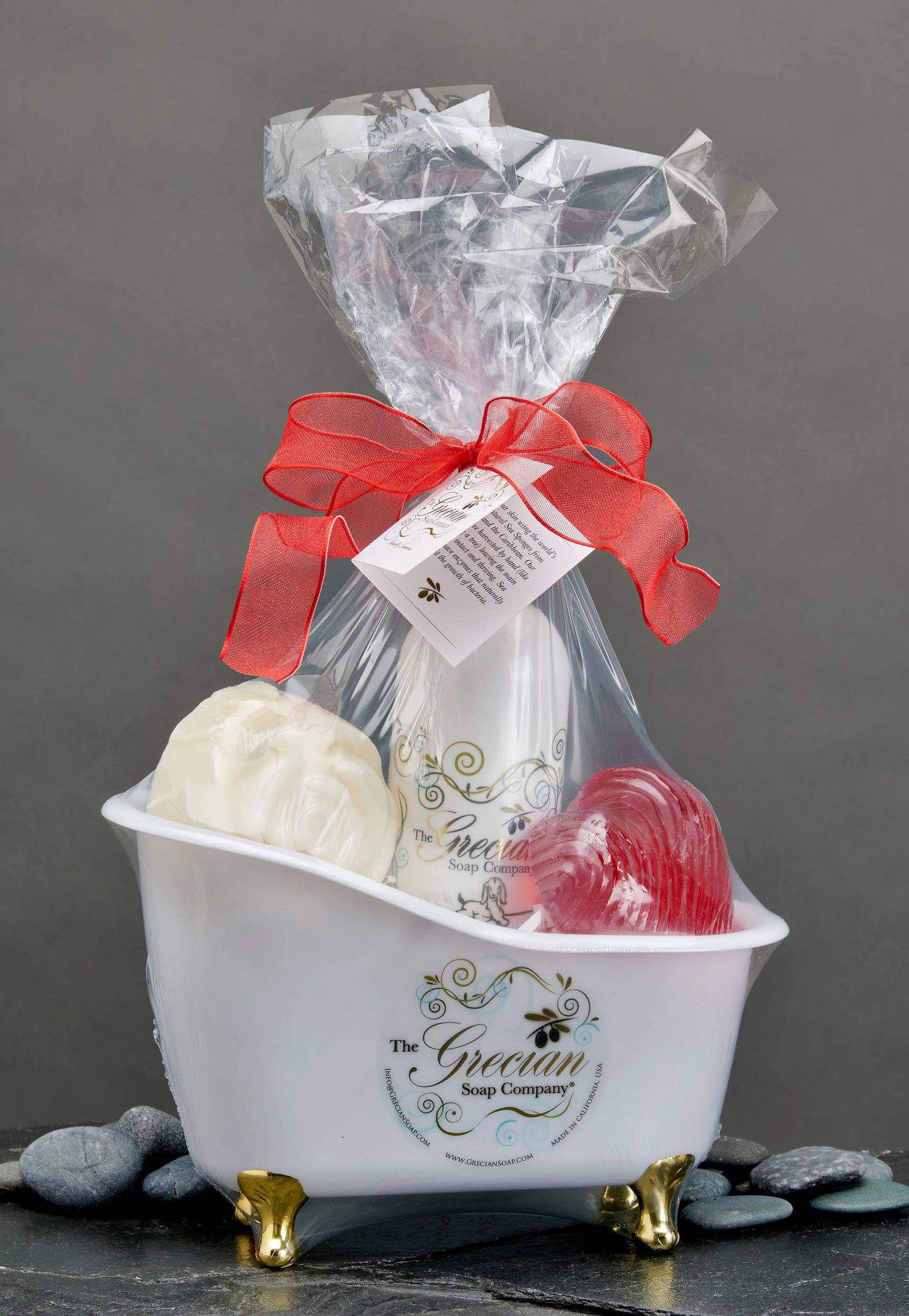 The Grecian Soap Company - Valentine's Day Bathtub Gift Set