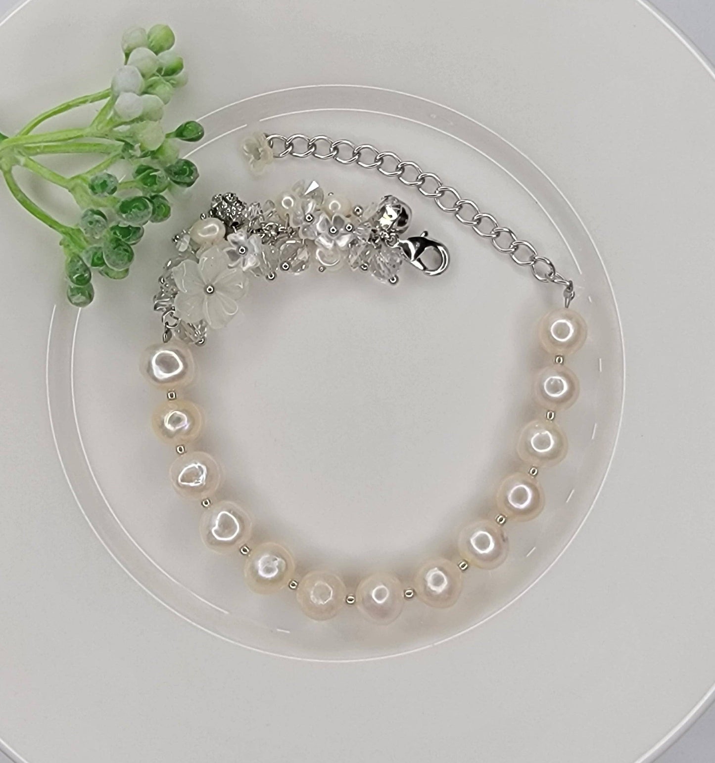 Handmade Bracelets With Fresh Water Pearls