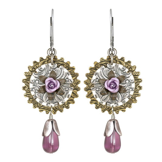 Elizabeth Barrett Steampunk Earrings