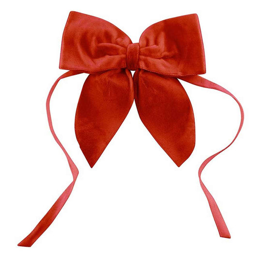 Velvet Bow Napkin Ties - Orange + Maroon + Pink + Green