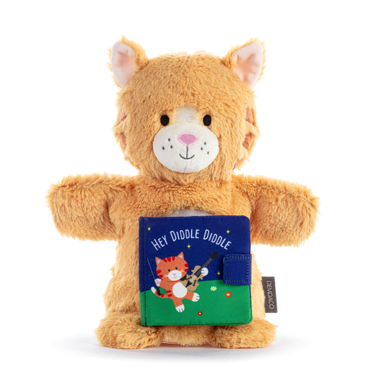 Hey Diddle Diddle Puppet Book - 3x3in