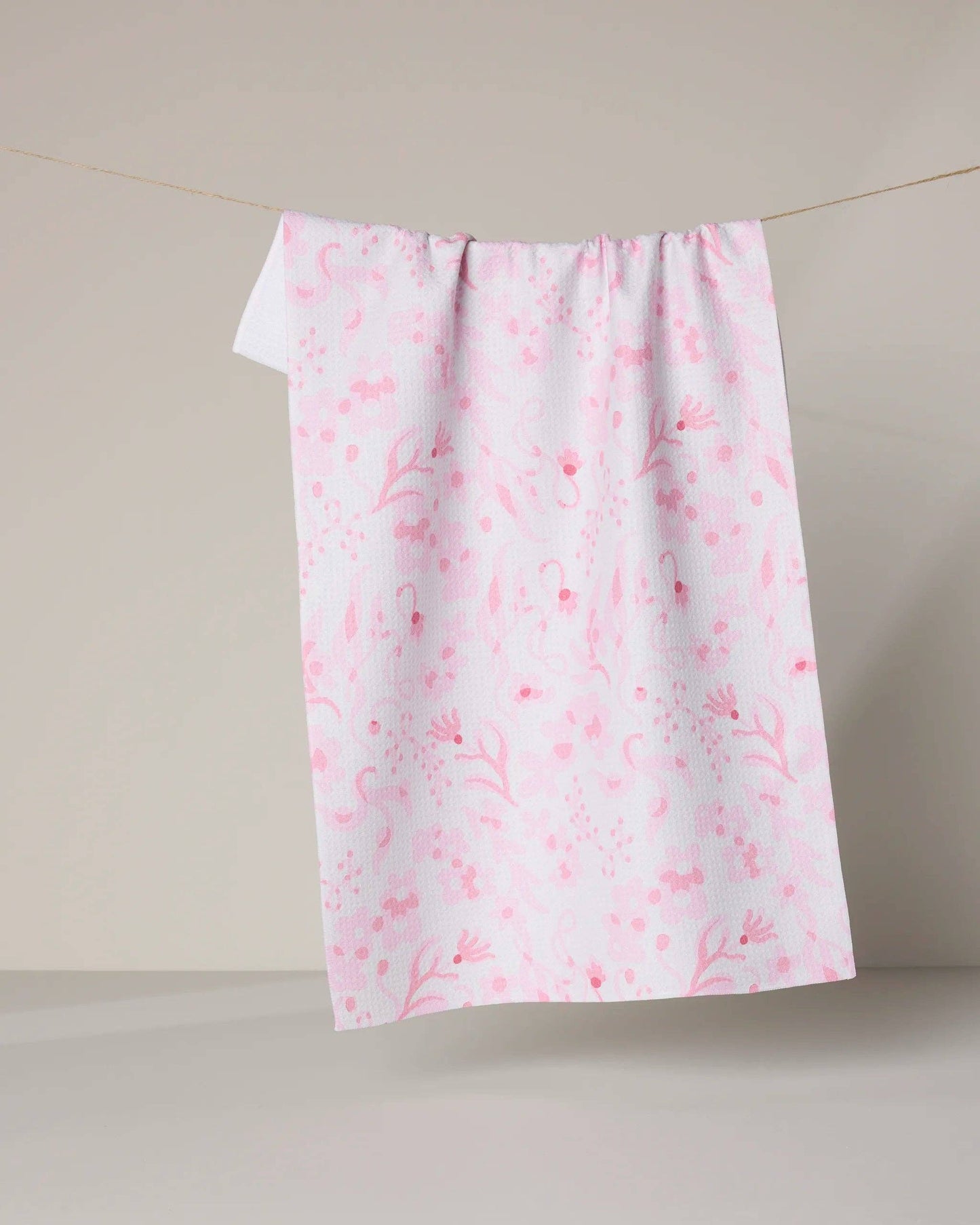 Geometry - Sweets and Florals Tea Towel