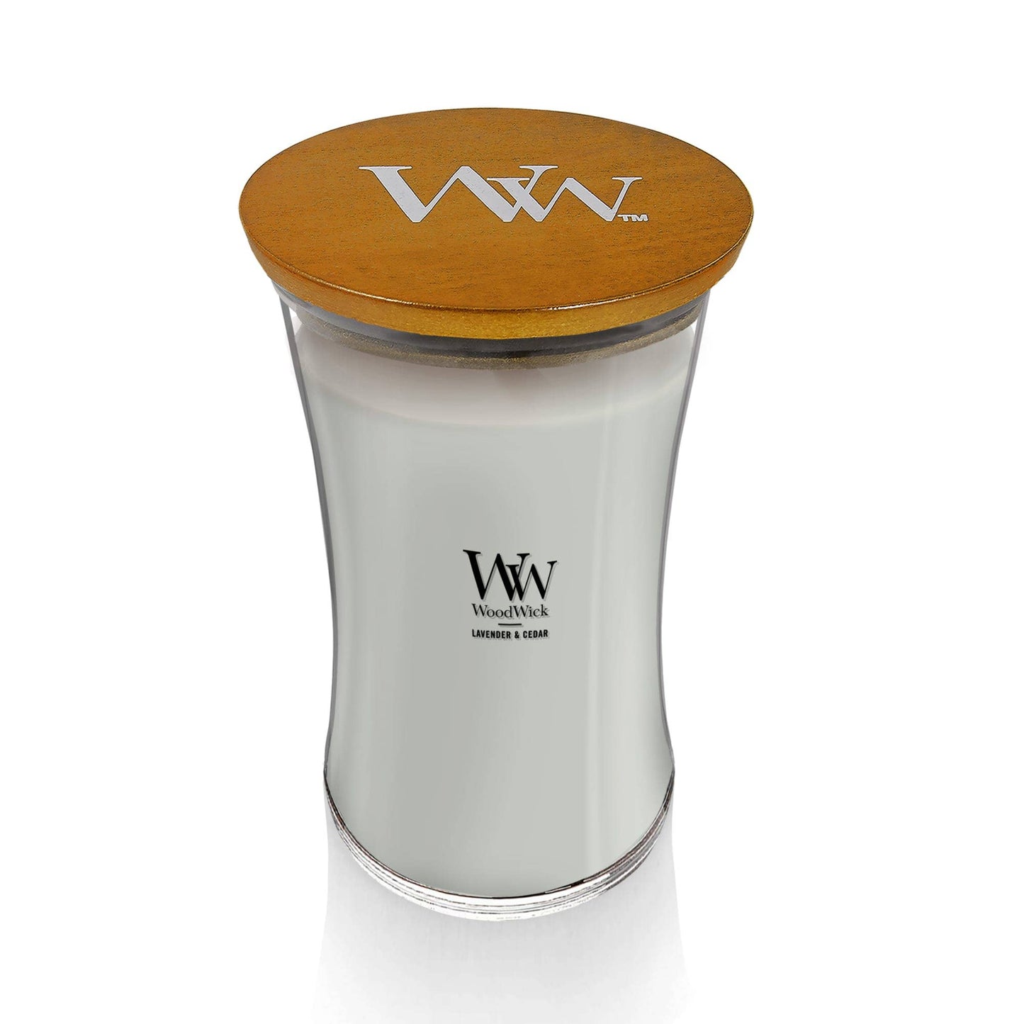 Lavender & Cedar Large Hourglass Candle, 21.5 oz