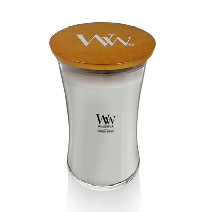 Lavender & Cedar Large Hourglass Candle, 21.5 oz