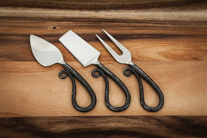 Set of 3 Curl End Cheese Tools-6.5"L