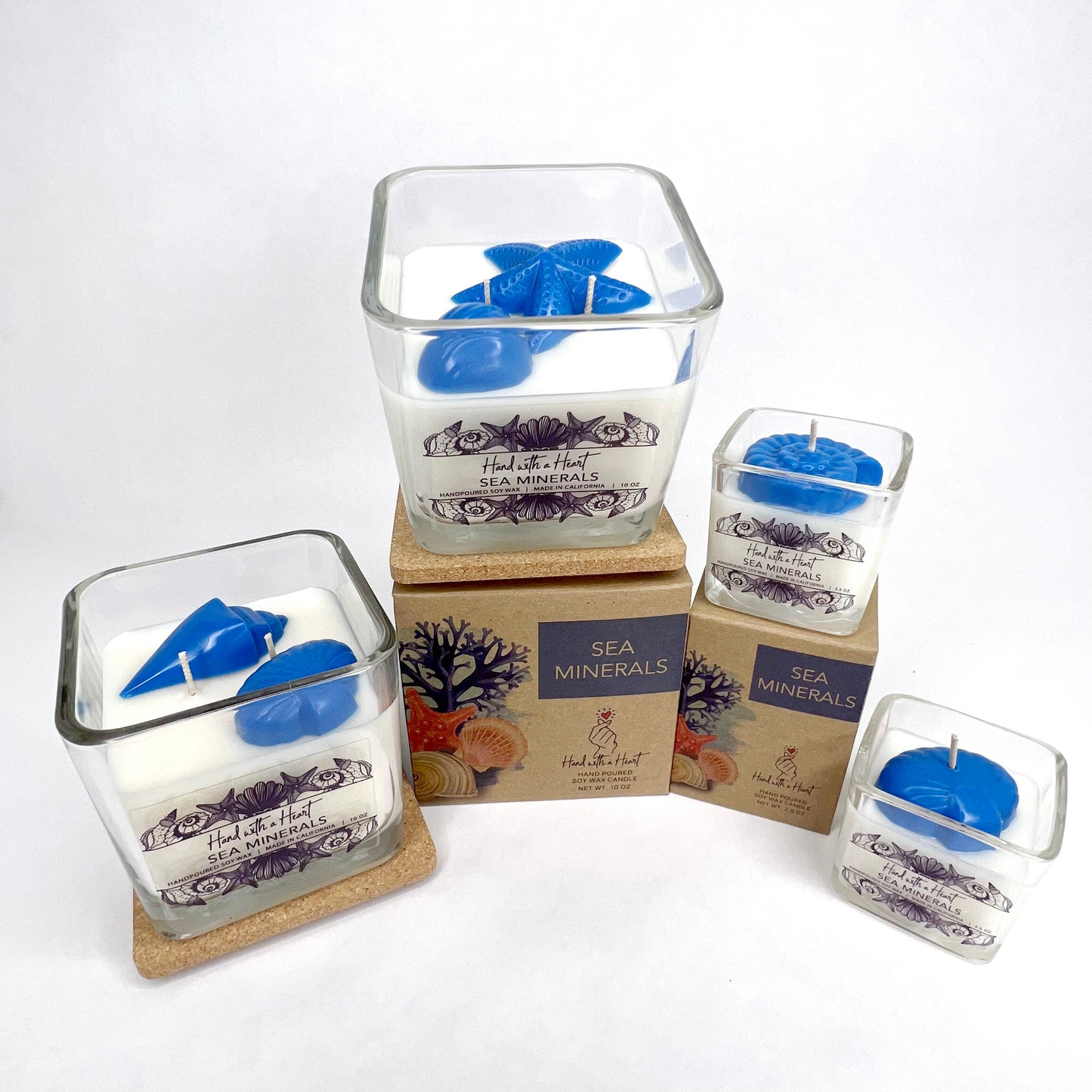 Sea Minerals Soy Wax Candle