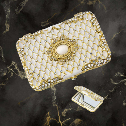 Imperial Compact | Gold Compact | Enameled Compact |