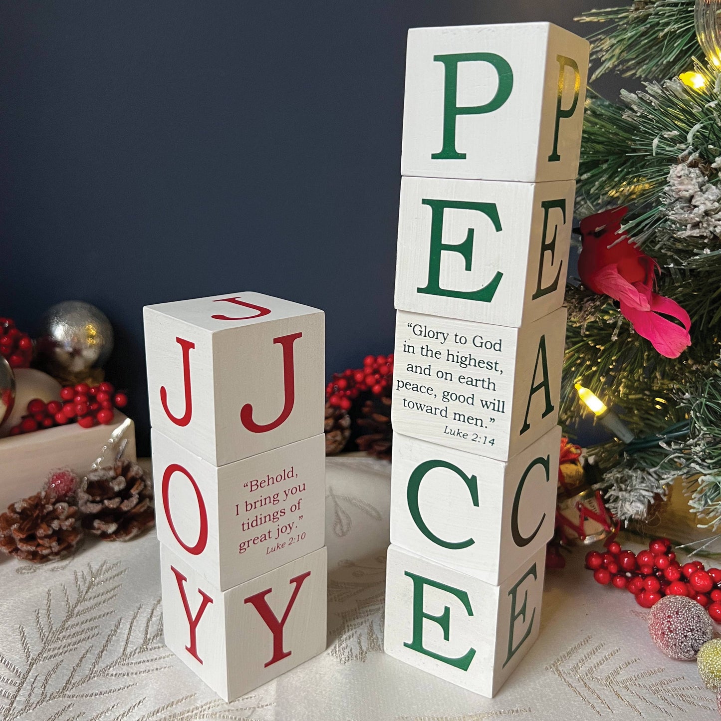 PEACE-Christmas Blocks
