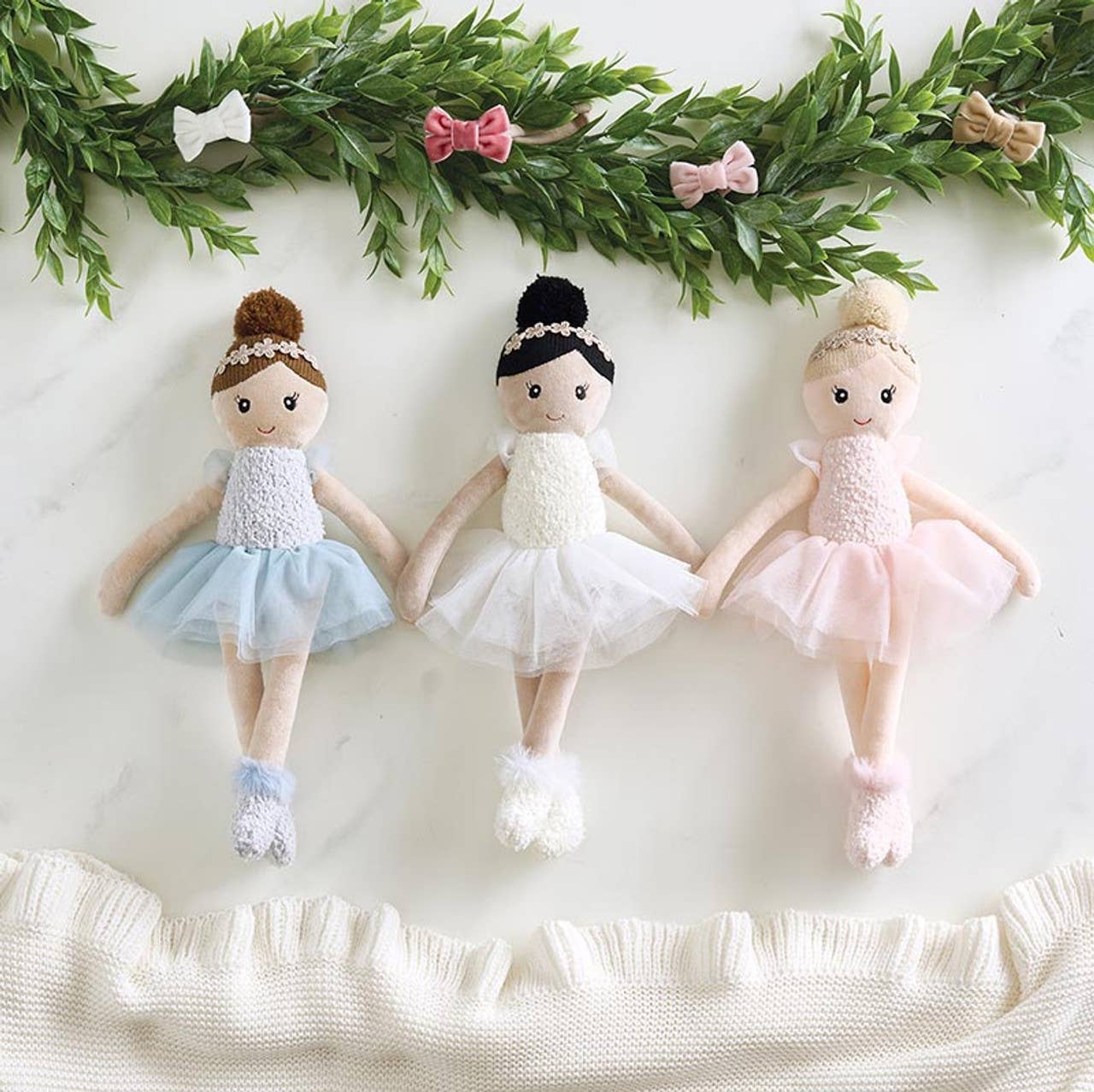 Plush Doll - Blue Tutu