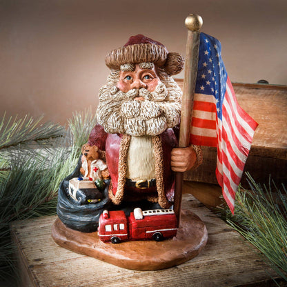 Patriotic Santa