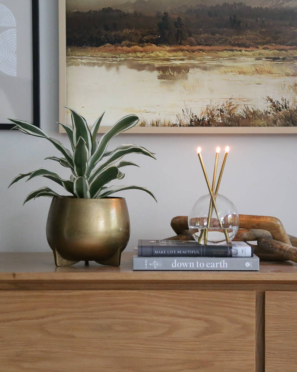 Gold Everlasting Candles – Reusable Steel Oil Candles