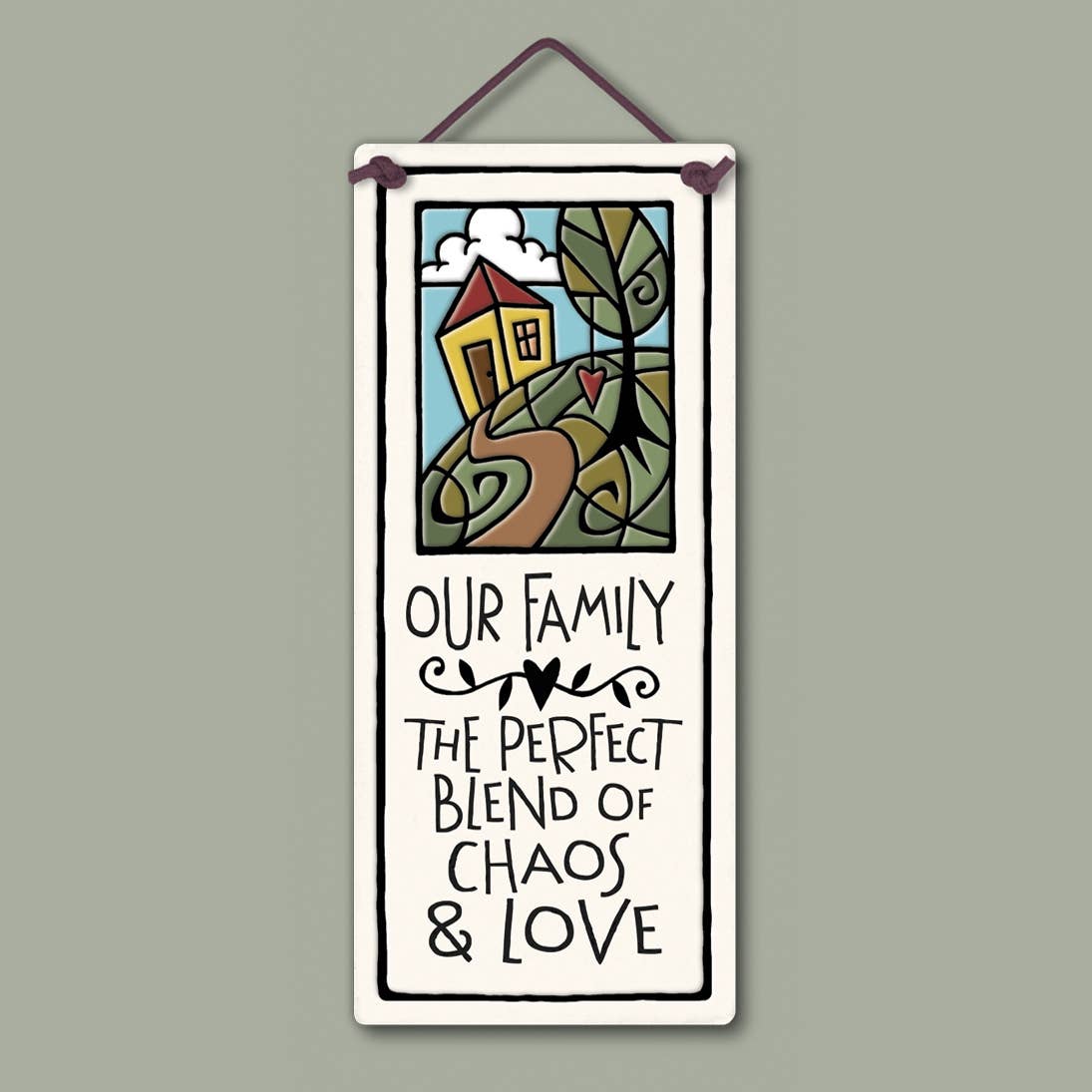 Spooner Creek Chaos and Love Wall Art
