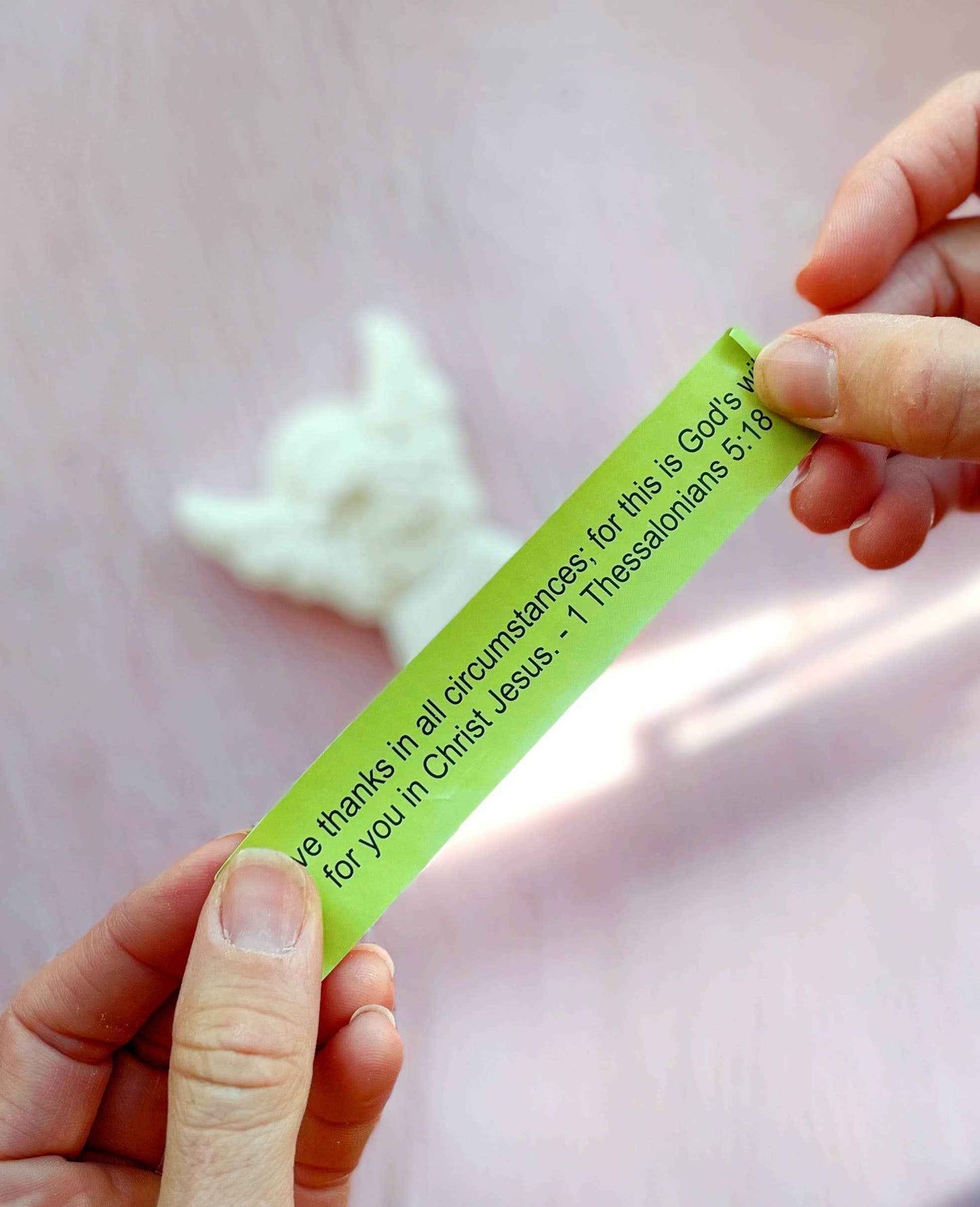 Angel Bath Bomb - with Scripture inside!