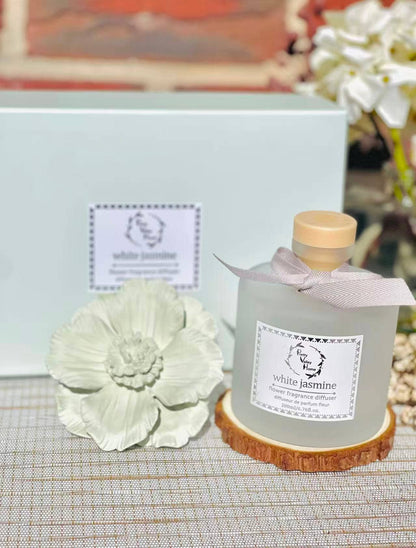 Diffuser Sets Marigold Ceramic Flower - Jasmine