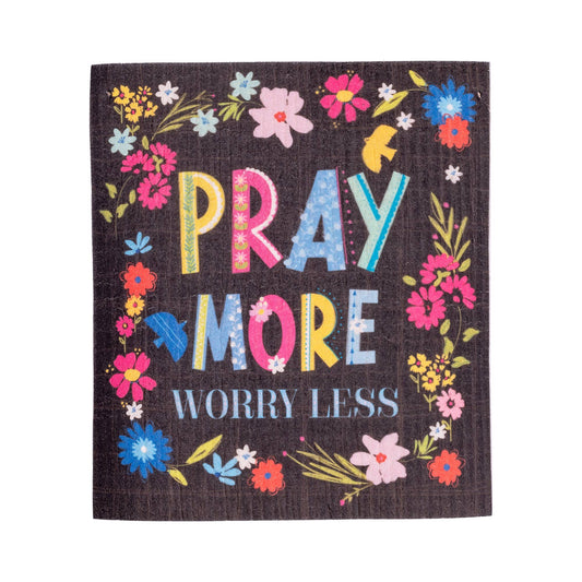 Divinity Boutique - ECO Friendly Dishcloth Set: Pray More