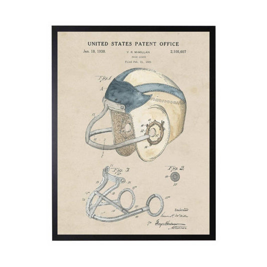 Football Helmet Patent