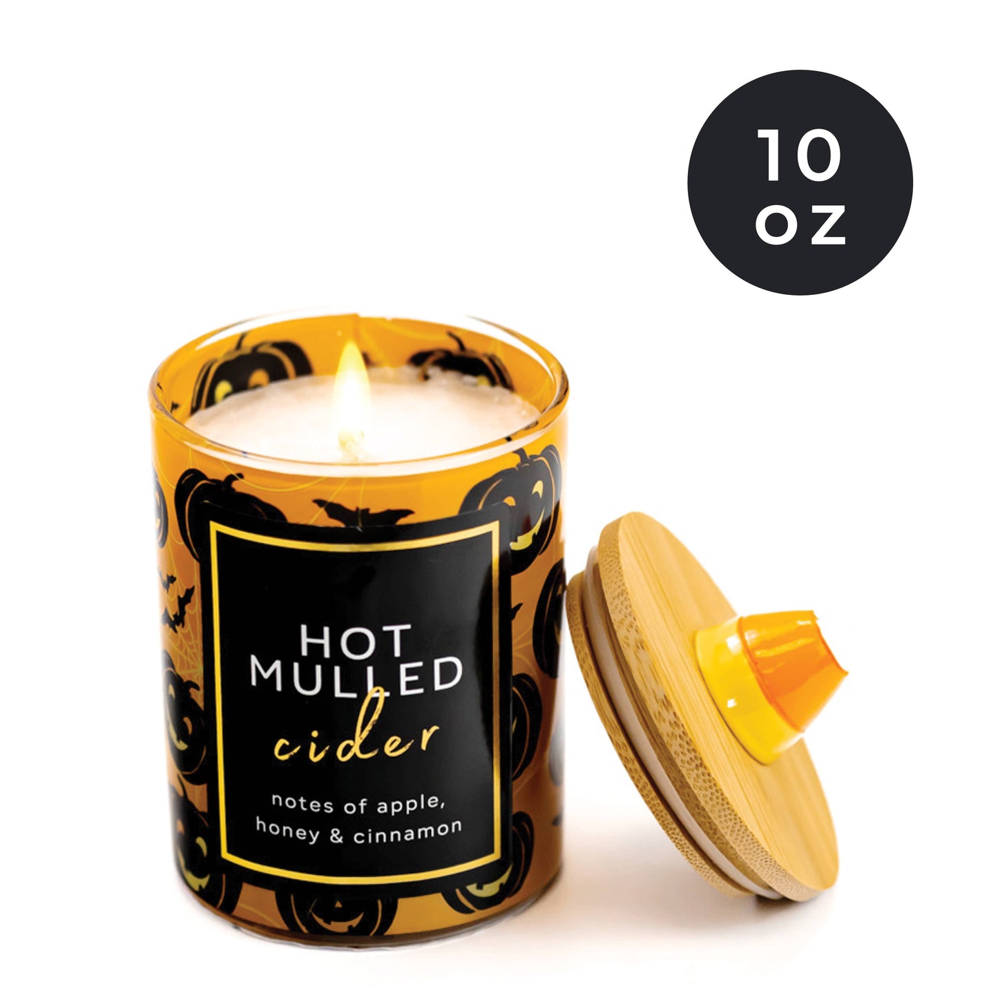 Hot Mulled Cider – 10oz Fall Scented Gift Candle