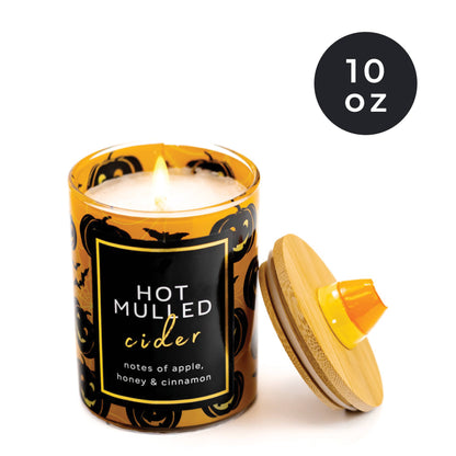 Hot Mulled Cider – 10oz Fall Scented Gift Candle