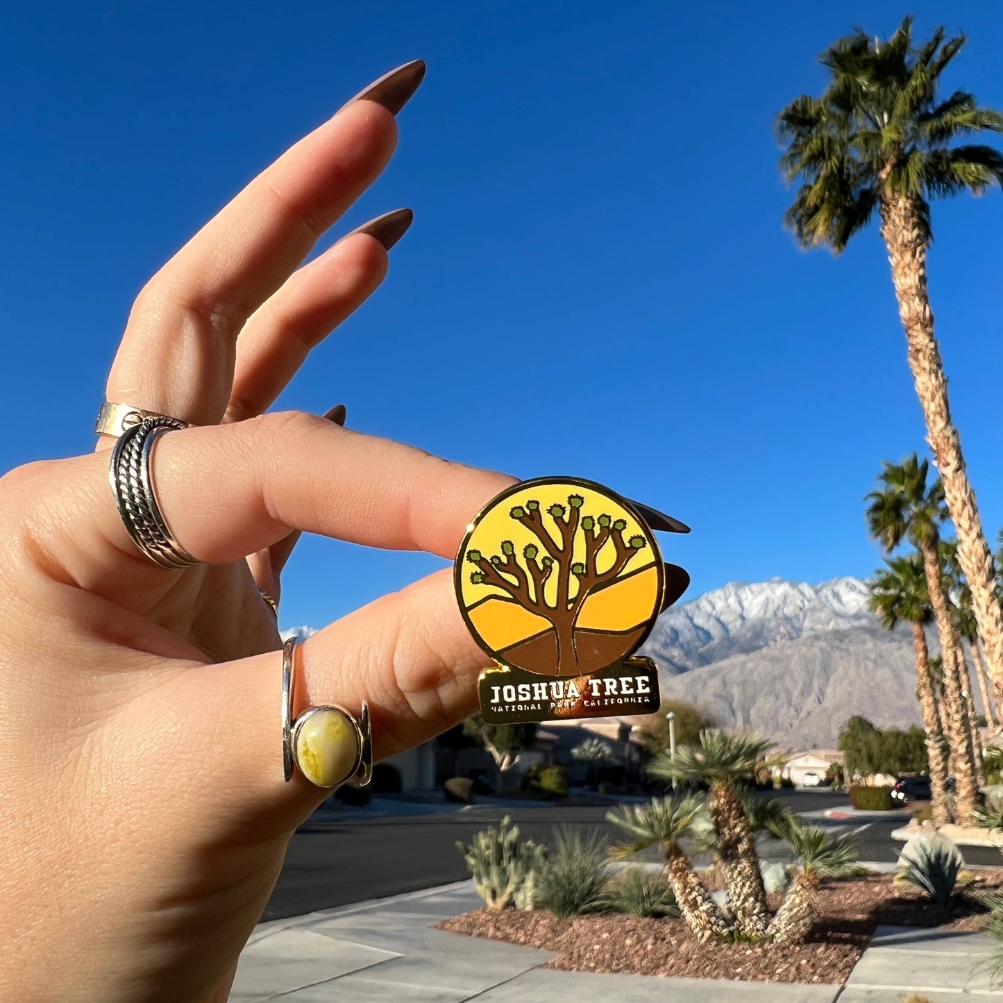 Joshua Tree Enamel Pin