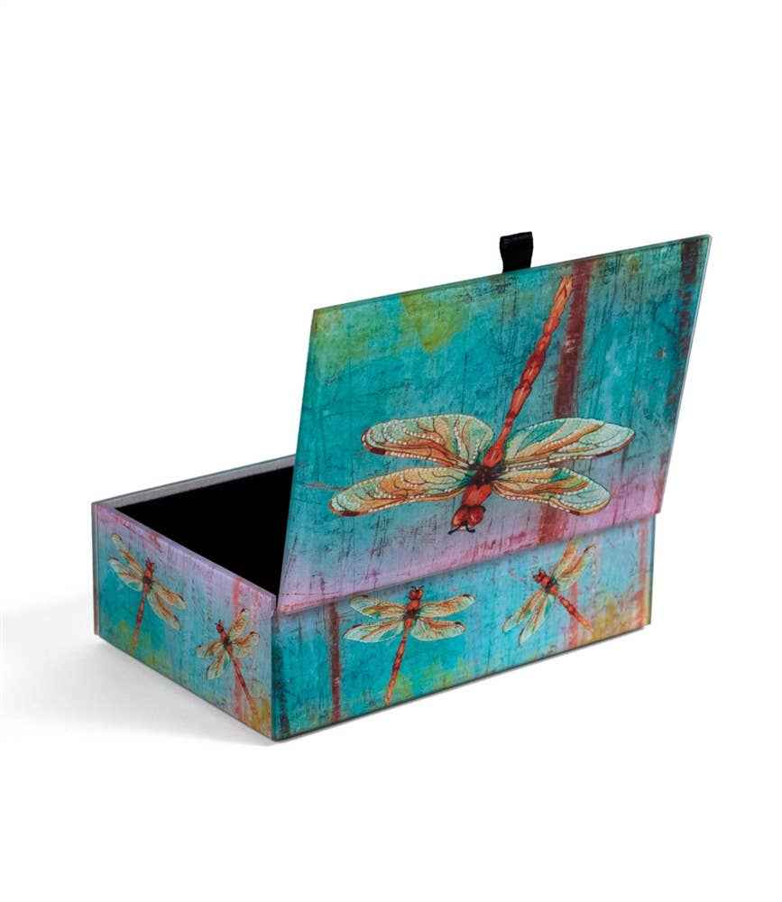 Red Dragonfly Keepsake Box