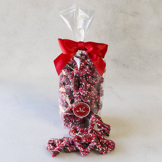 Valentine's 5oz Milk Chocolate Covered Heart Shaped Pretzel
