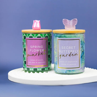 Spring Flower Market – 10oz Scented Spring Gift Candle