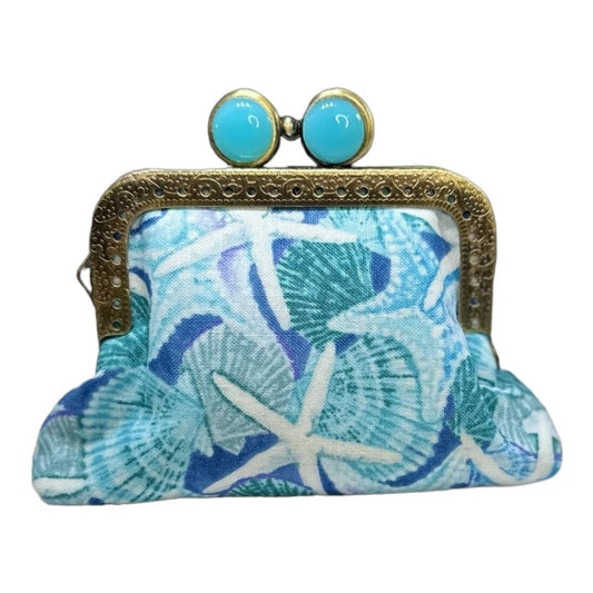 Mini Clutch Coin Purse - Sea Glass