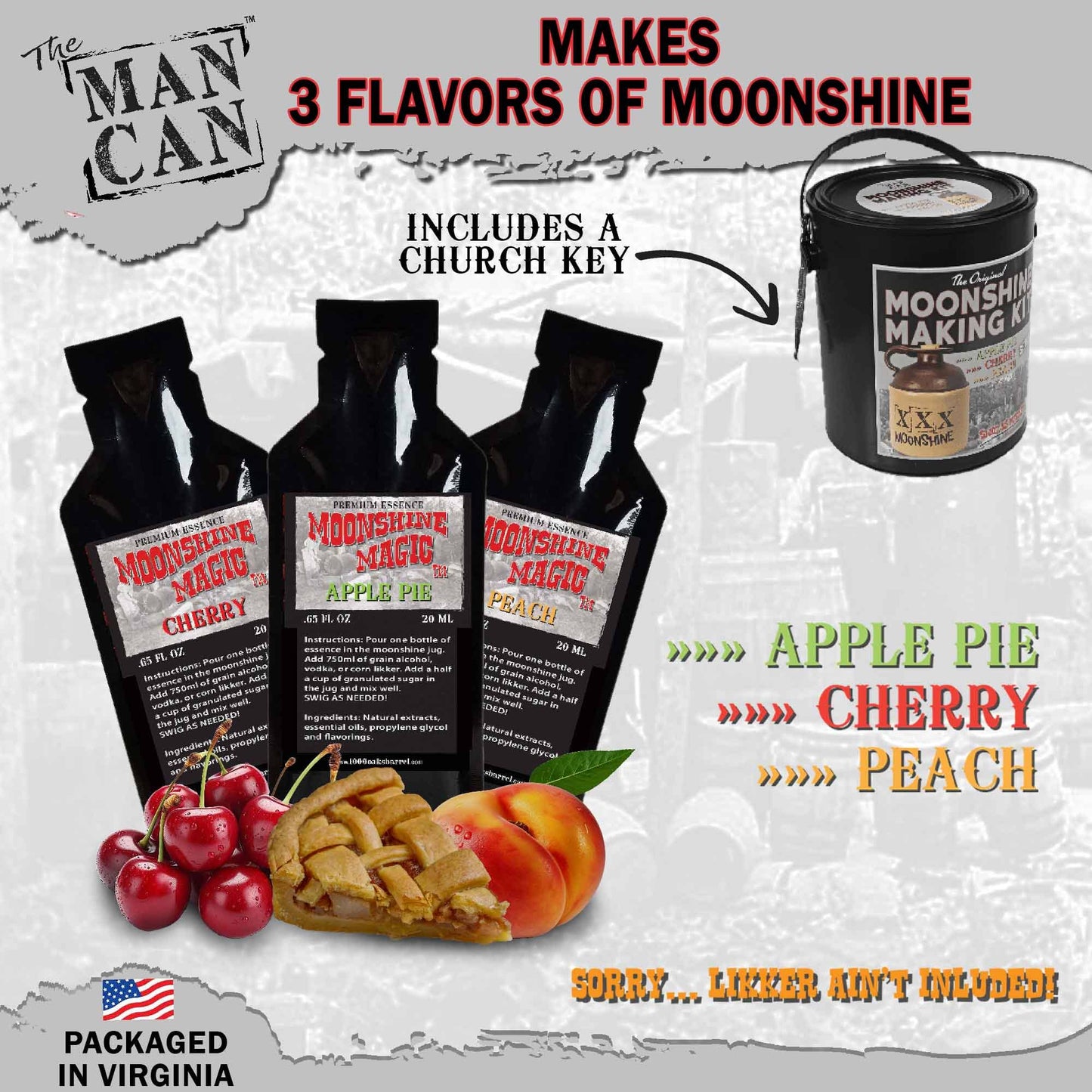 ThousandOaksBarrelCo. - Moonshine Making Kit | Gift for Guys | Father's Day Gift