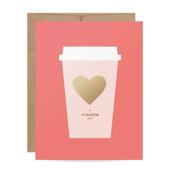 Scratch-off Card - Coffee Love