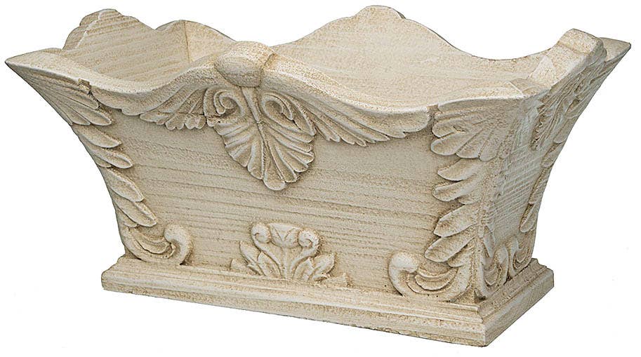 Solid Wood Decorative Planter - Center Piece