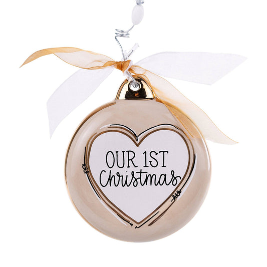 Our First Christmas Puff Ornament 